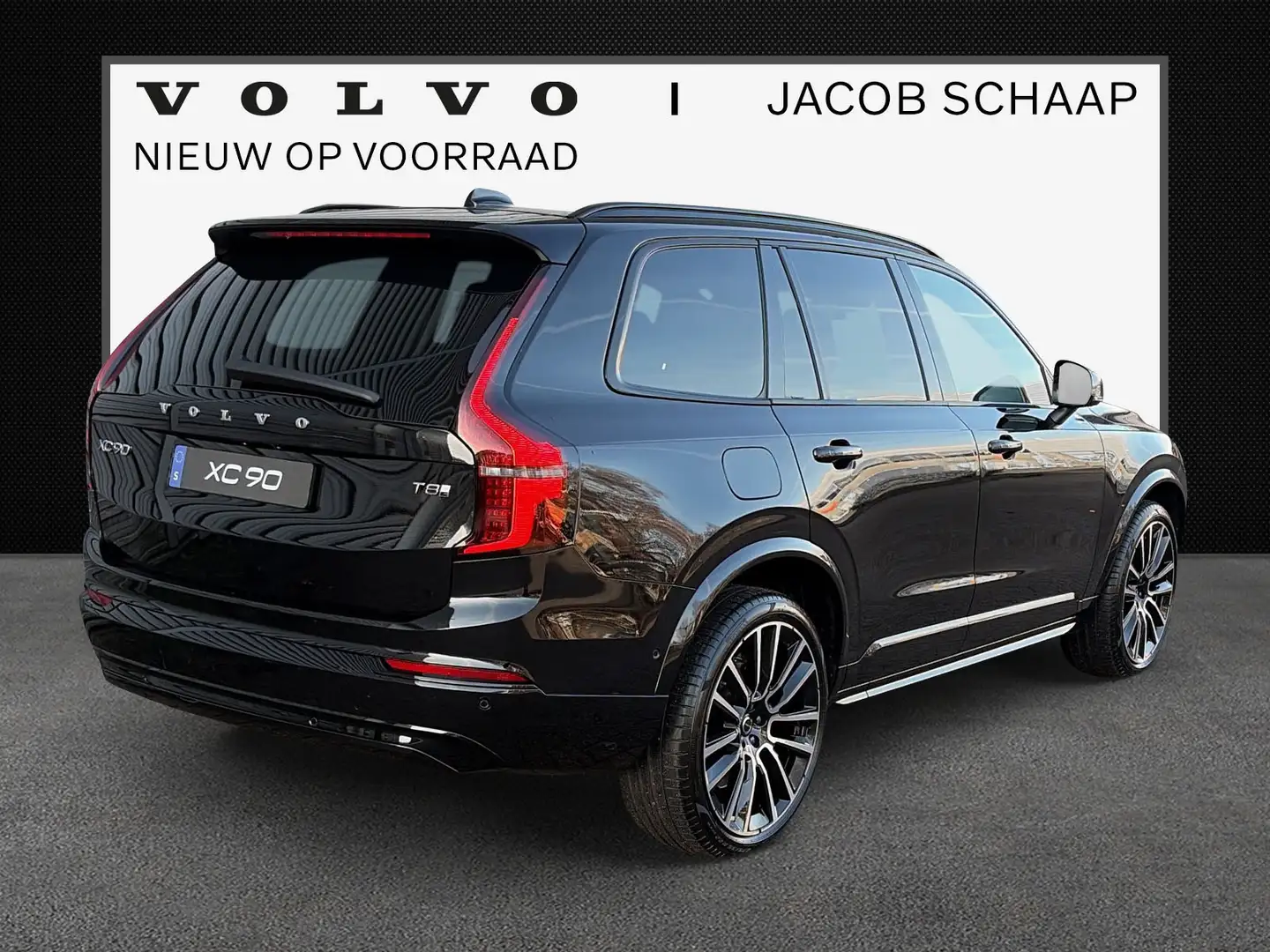 Volvo XC90 T8 Plug-in hybrid AWD Ultra Dark / Gelaagde zijrui Schwarz - 2