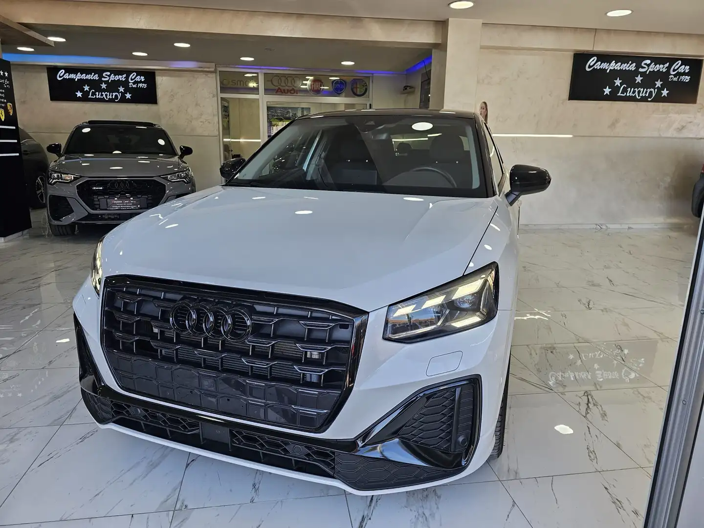 Audi Q2 S-LINE 35 TDI 150CV S-TRONIC MATRIX IDENTITY BLACK Gris - 1