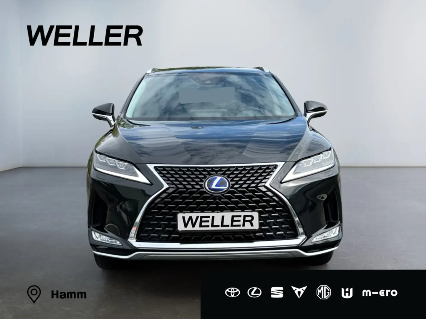 Lexus RX 450h (hybrid) Luxury Line *AHK*HUD*360Grad* Fekete - 2