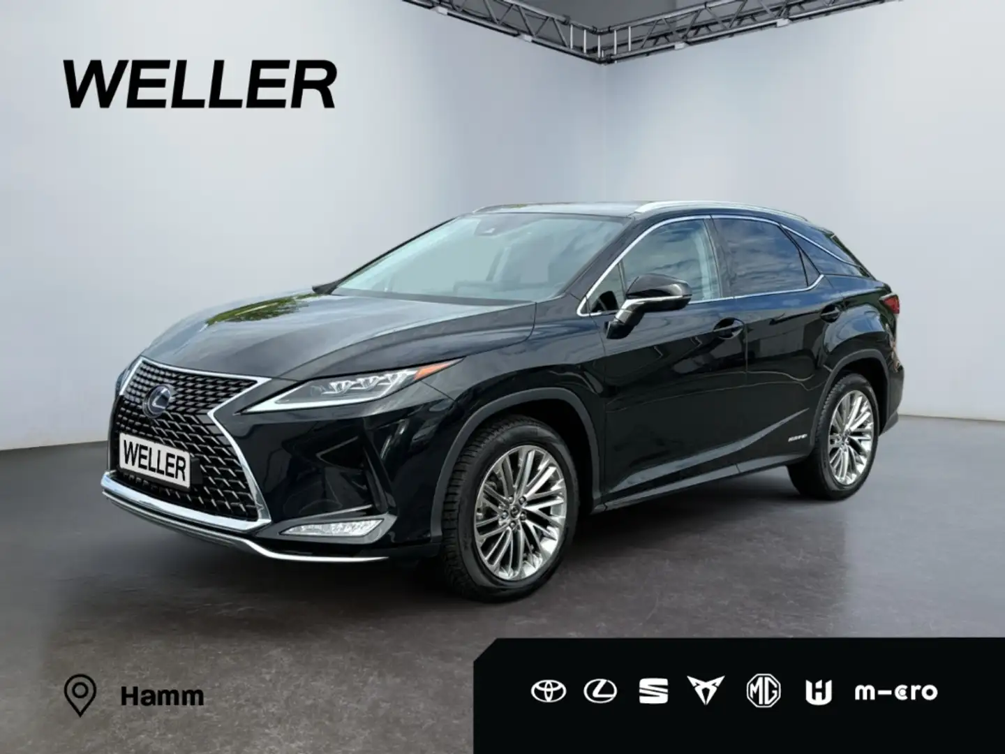 Lexus RX 450h (hybrid) Luxury Line *AHK*HUD*360Grad* Fekete - 1
