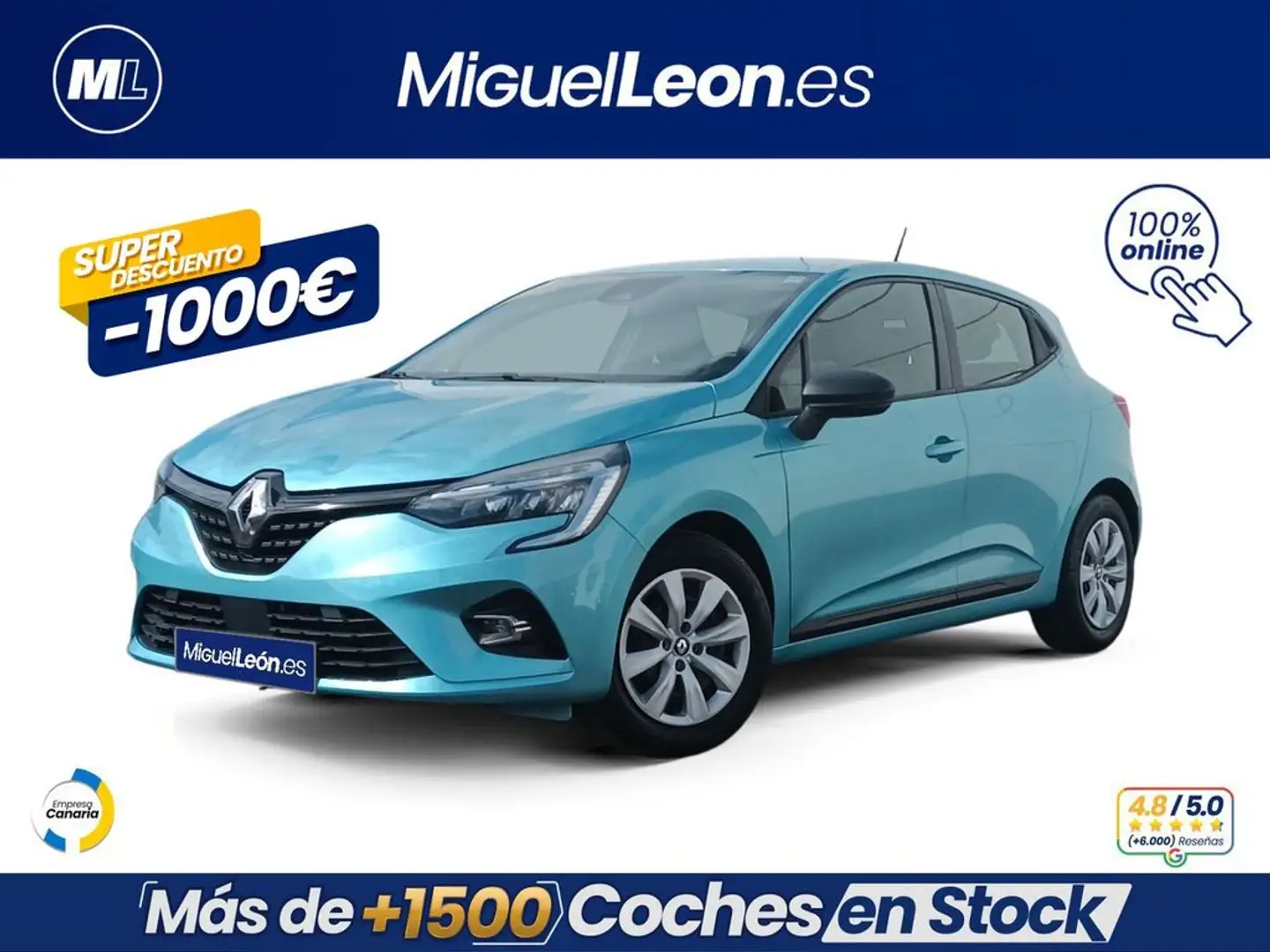 Renault Clio TCe Equilibre 67kW Blu/Azzurro - 1