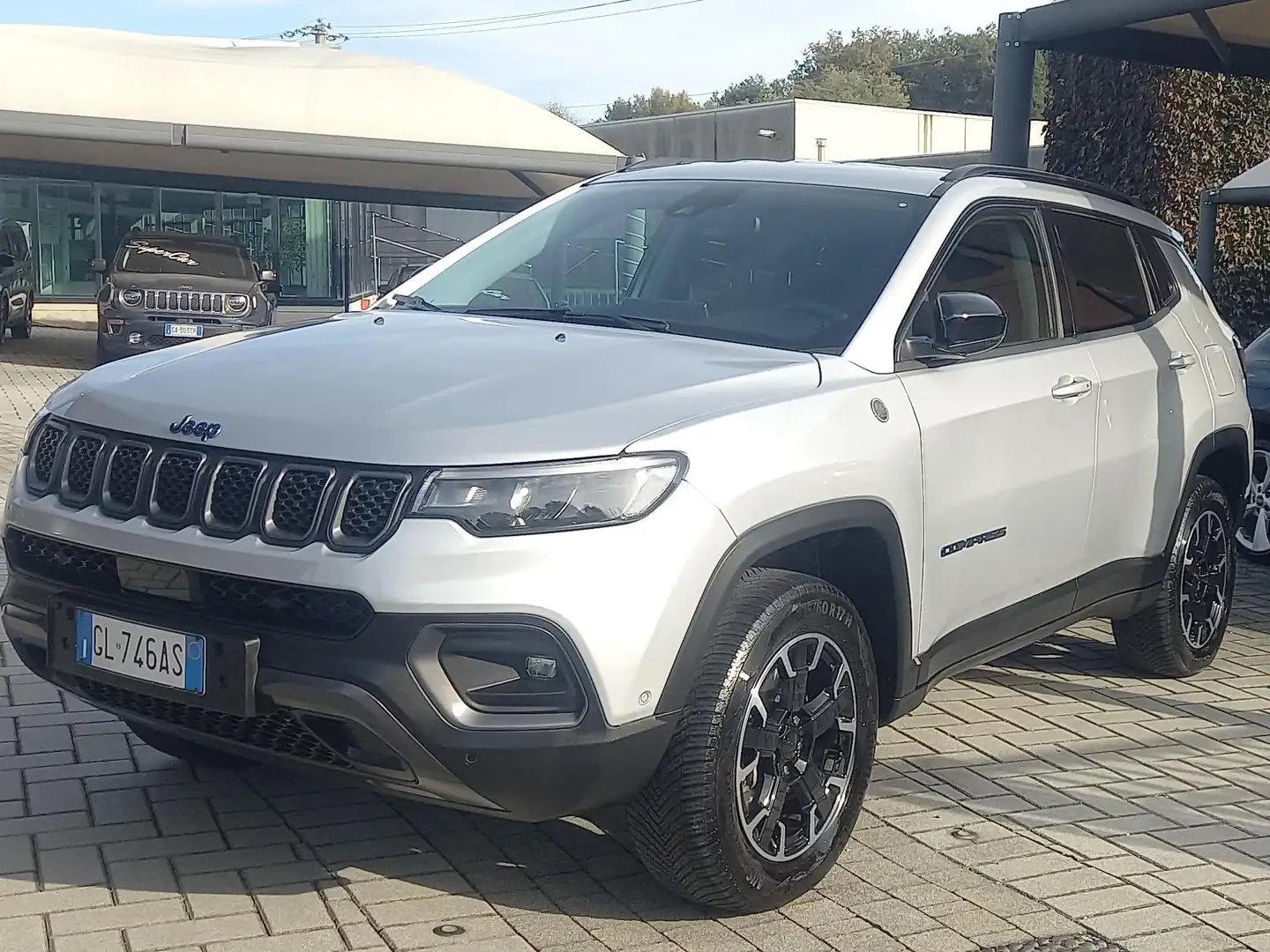 Jeep Compass 4x4 PREZZOVERO phev Trailhawk 2 ANNI DI GARANZIA Argent - 1
