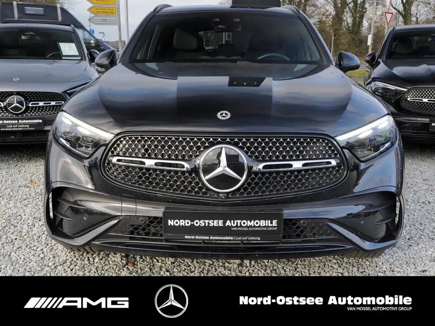 Mercedes-Benz GLC 220 d 4M AMG 360 AHK NIGHT LED MEMORY PDC Schwarz - 2