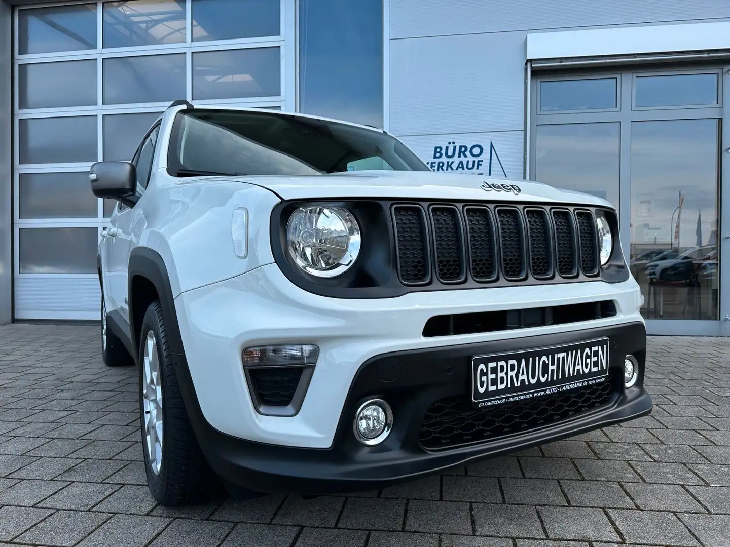 Jeep Renegade 1.3l T-GDI Limited DCT 1.HD ACC KAMERA Weiß - 1
