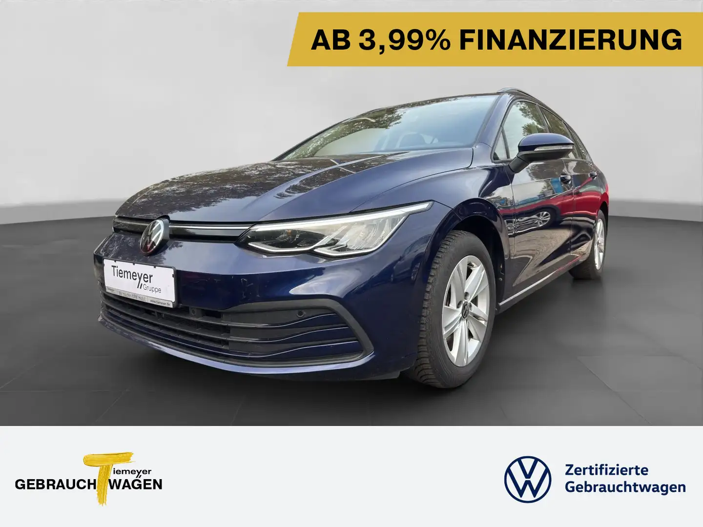 Volkswagen Golf Variant 1.5 TSI DSG LIFE LED AHK NAVI APP-C Blau - 1