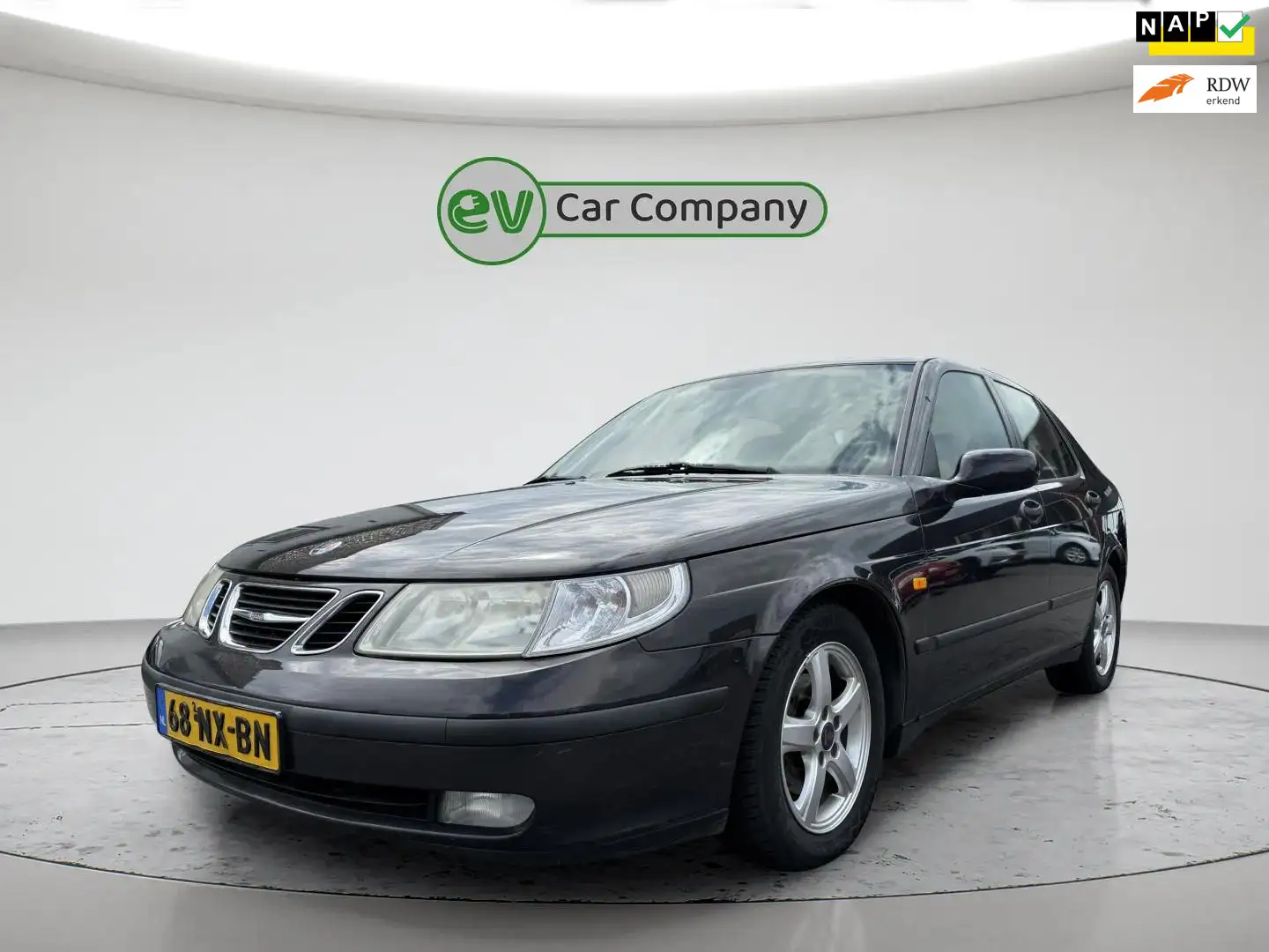 Saab 9-5 2.2 TiD Vector | Automaat | Leder | Exportprijs Schwarz - 1