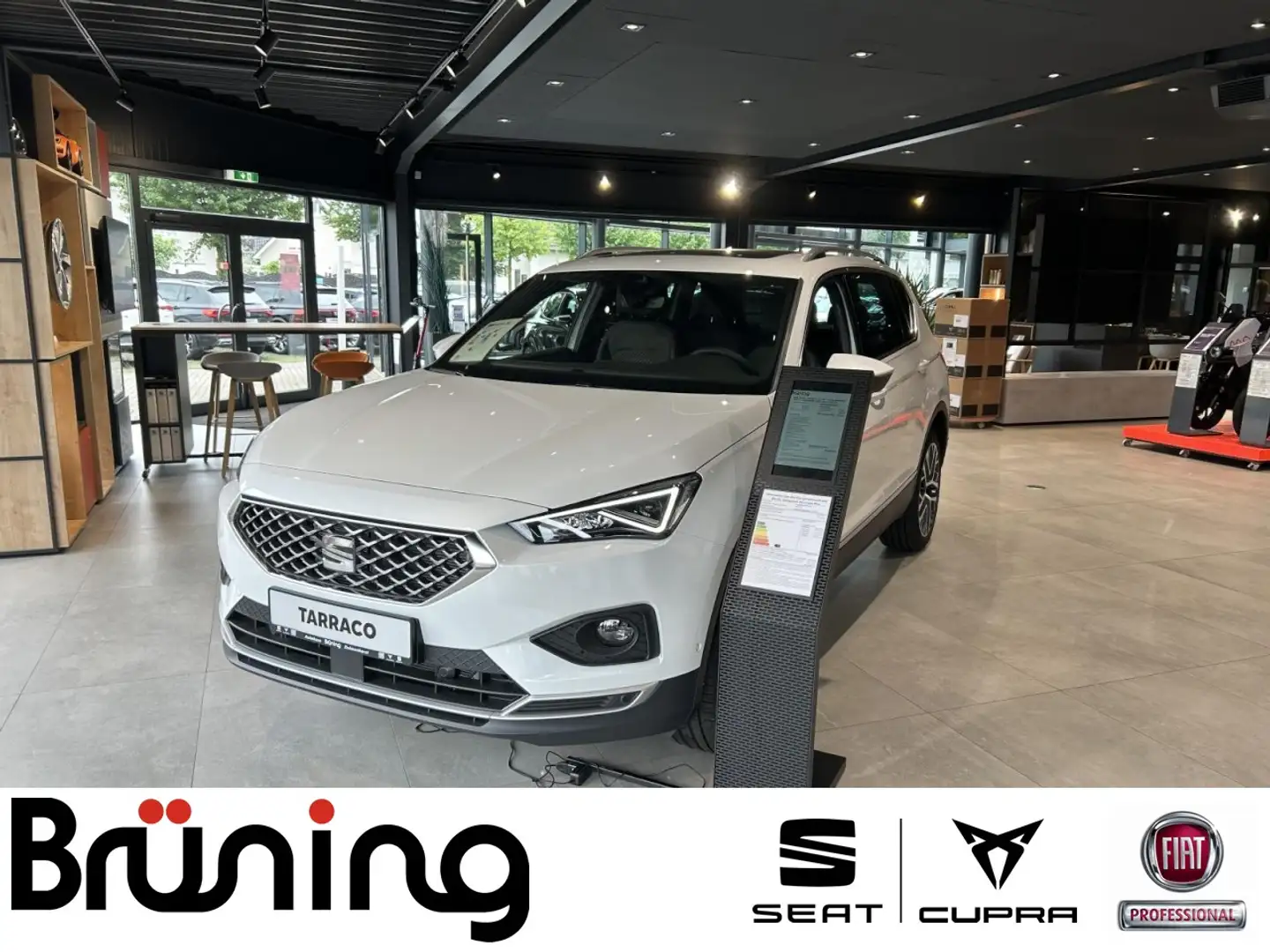 SEAT Tarraco Xperience 2.0 TDI /Panoramadach/ AHK Klima Navi Blanc - 1
