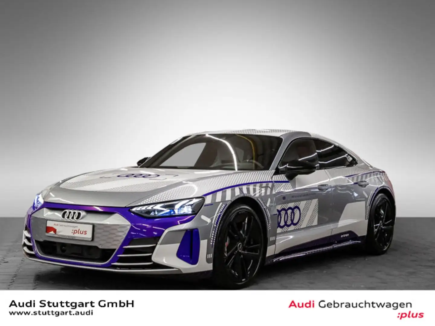 Audi RS e-tron GT ice race edition 1/99 Keramik Laser Silber - 1