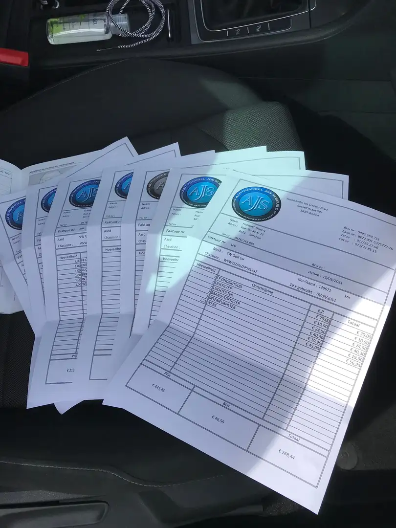 Volkswagen Golf Variant Golf SW 1.6 CR TDi Highline Zwart - 1