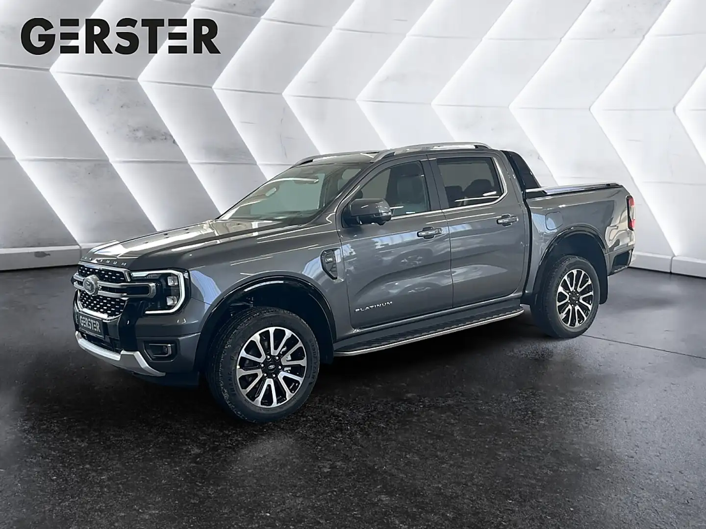 Ford Ranger Ranger Doppelkabine Platinum e-4WD 3,0 EcoBlue ... Grau - 1