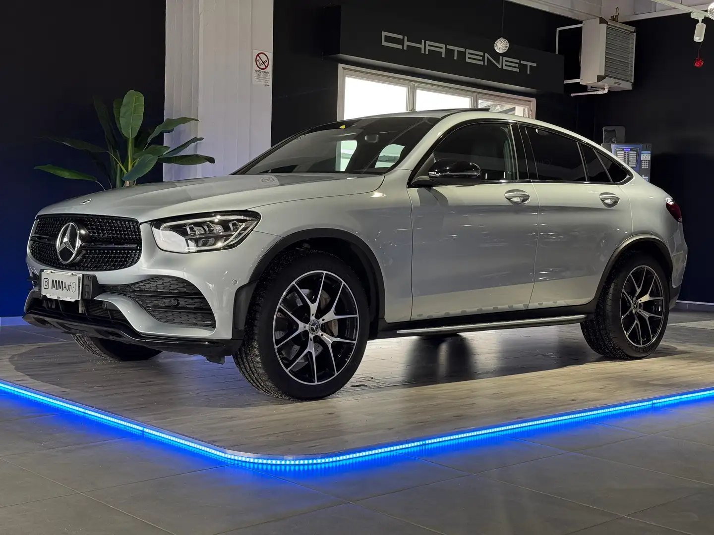 Mercedes-Benz GLC 220 d 4Matic Premium AMG Night Edition Argento - 1