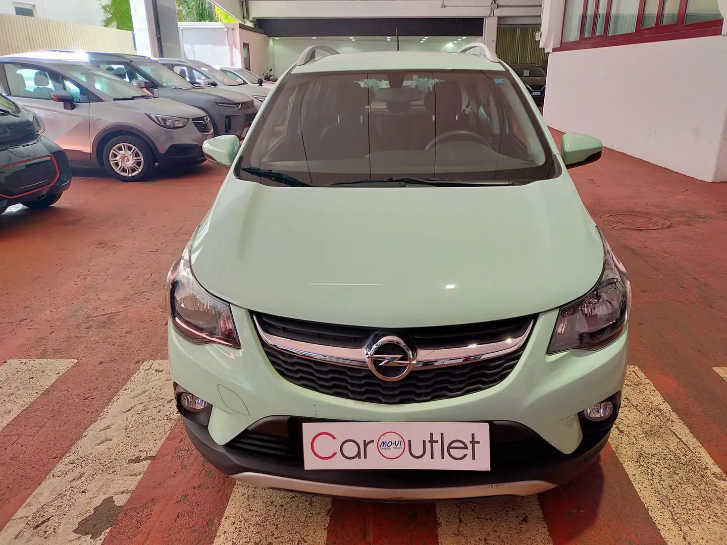 Opel Karl 1.0 73 CV GPL Rocks Verde - 2