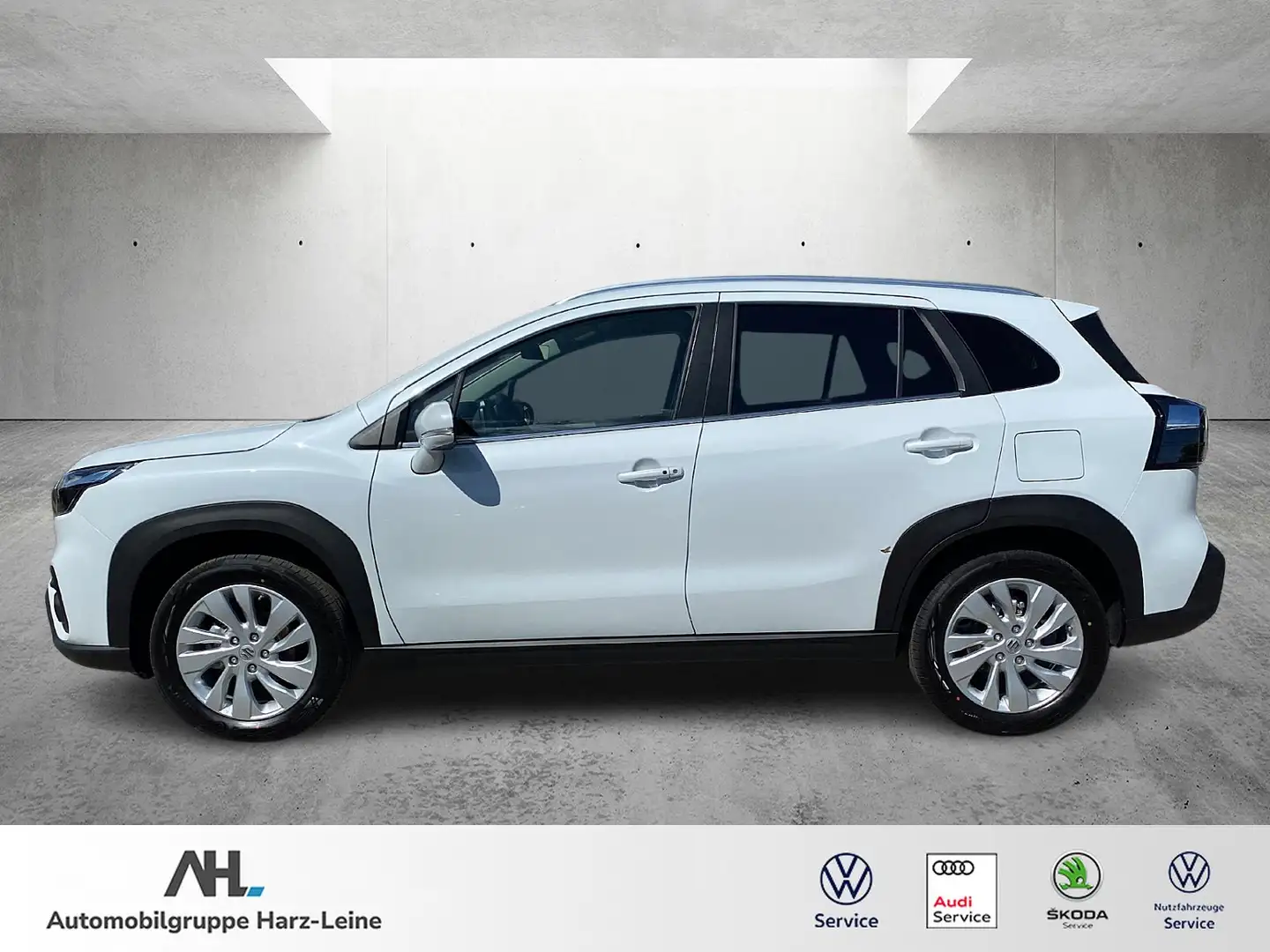 Suzuki S-Cross 1.4 Boosterjet "Comfort" 2WD LED/NAVI/RFK/ACC Blanc - 2