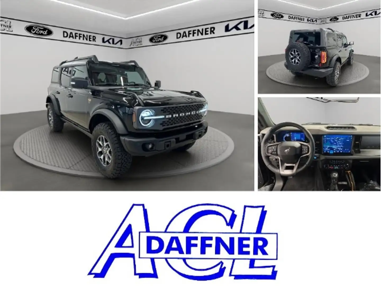 Ford Bronco Badlands Allrad Kamera Tempomat Spurhalte Schwarz - 1