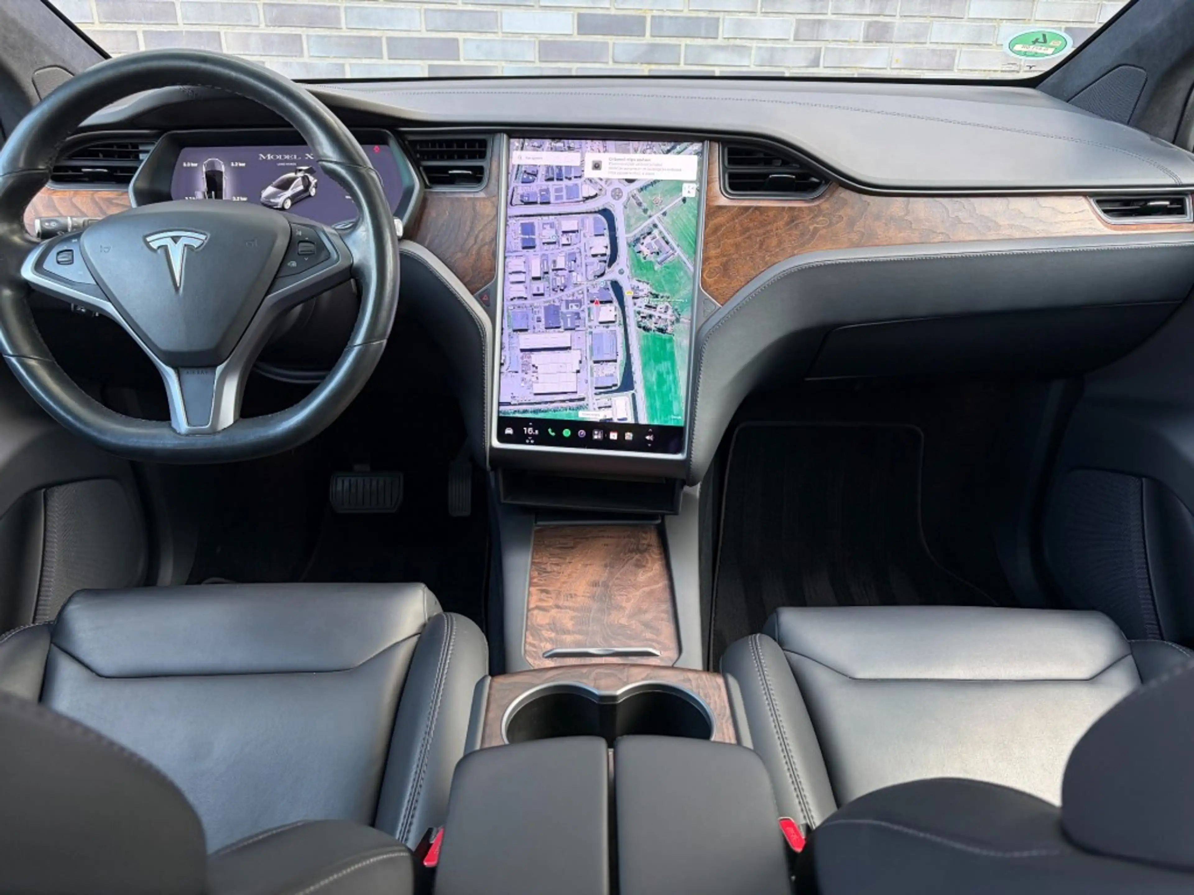 Tesla Model X LONG RANGE - ORG. NL. - LEDER - TREKH. - 20 INCH — photo 2