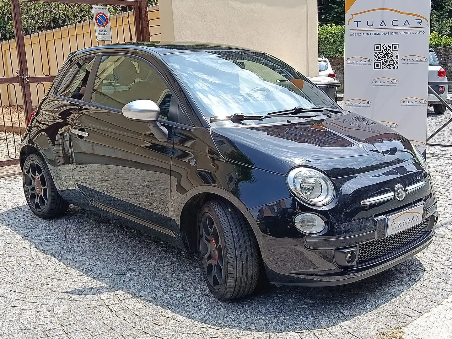 Fiat 500 Lounge 1.2 Nero - 2