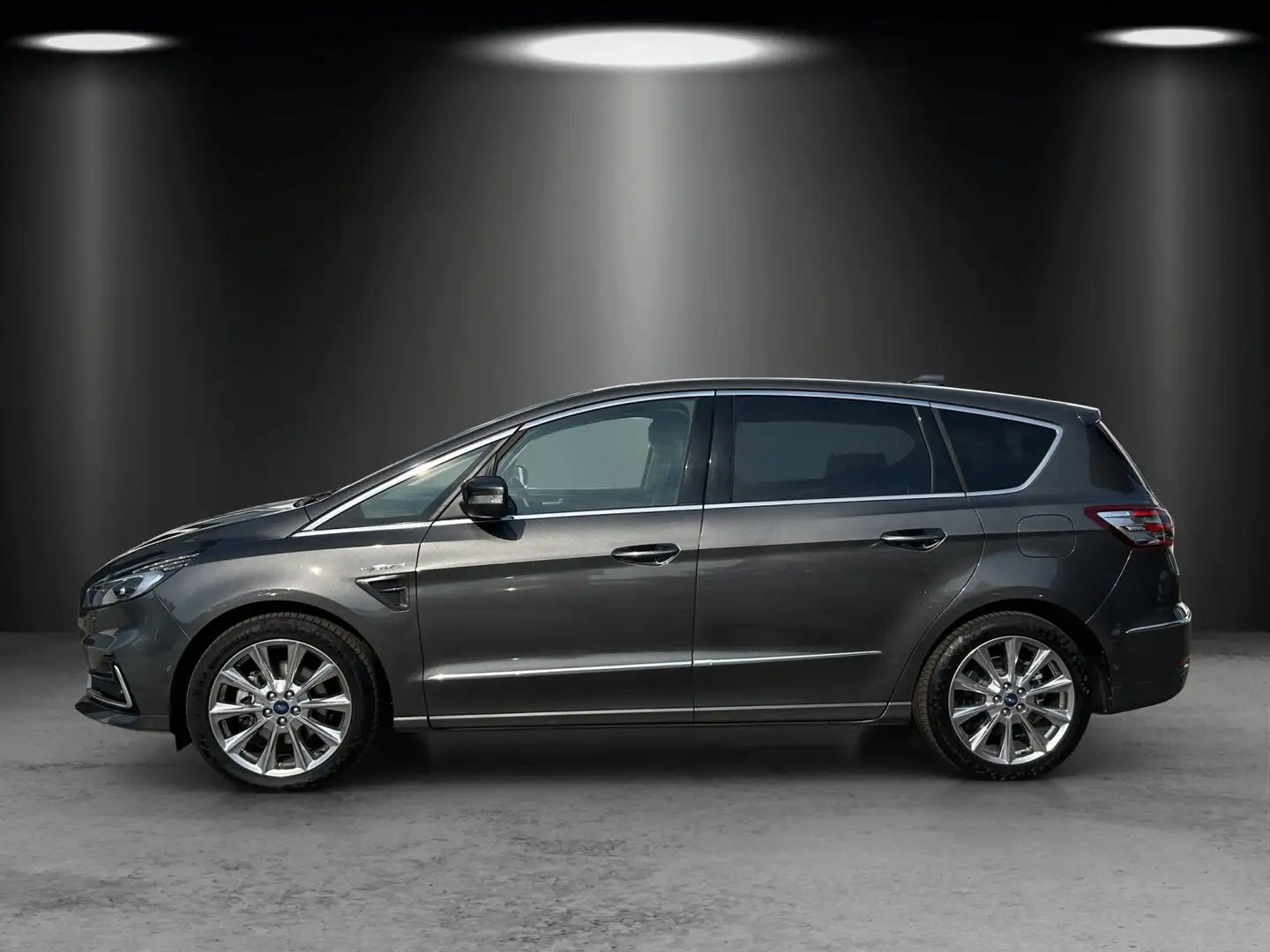 Ford S-Max 2.5 Duratec Hybrid Vignale/PANO/AHK/7-Si./ Gris - 2