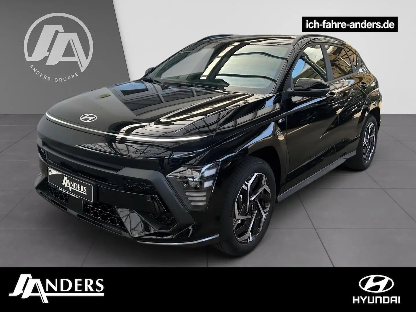 Hyundai KONA SX2 MY25 HEV 1.6 GDI Aut. N LINE +Navi+LED Nero - 1