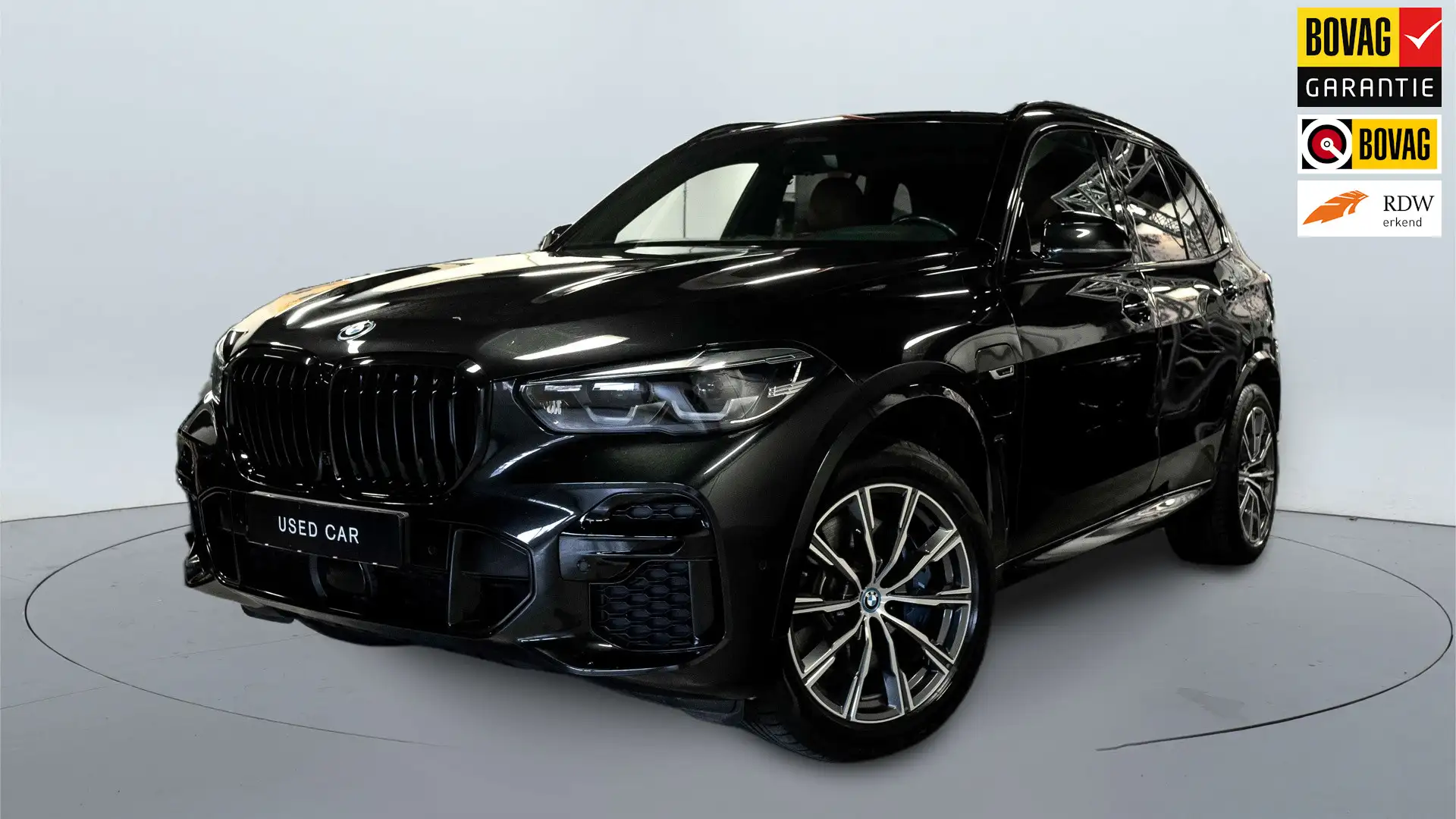 BMW X5 XDrive45e High Executive|M-Sport|MEMORY SEAT|DRIV. Zwart - 1