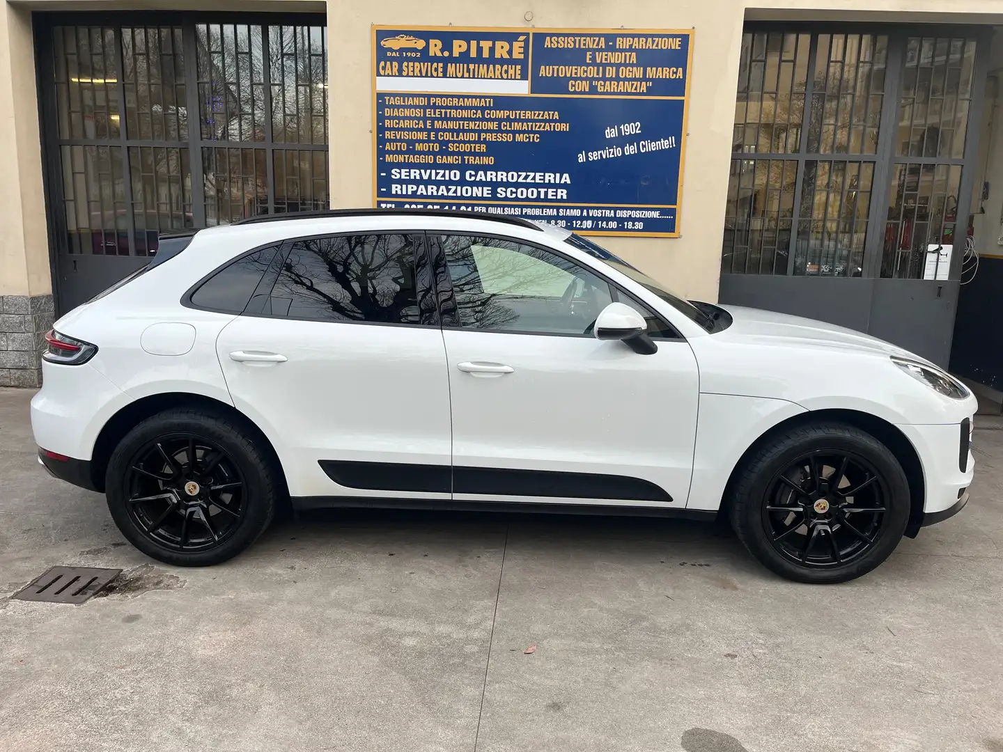 Porsche Macan 2.0 245CV PDK (2019) PASM - TAGLIANDI UFFICIALI Bianco - 2