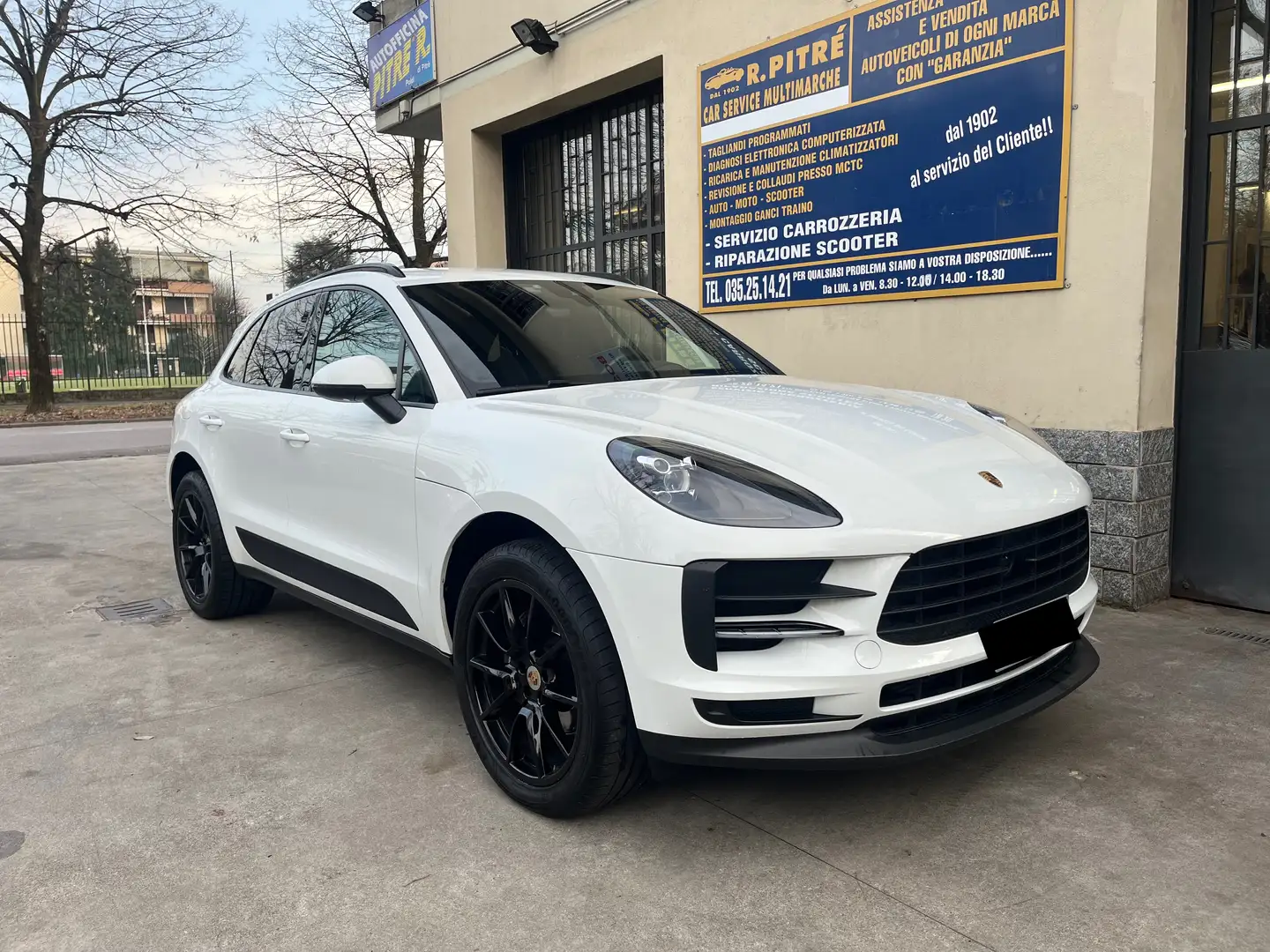 Porsche Macan 2.0 245CV PDK (2019) PASM - TAGLIANDI UFFICIALI Bianco - 1