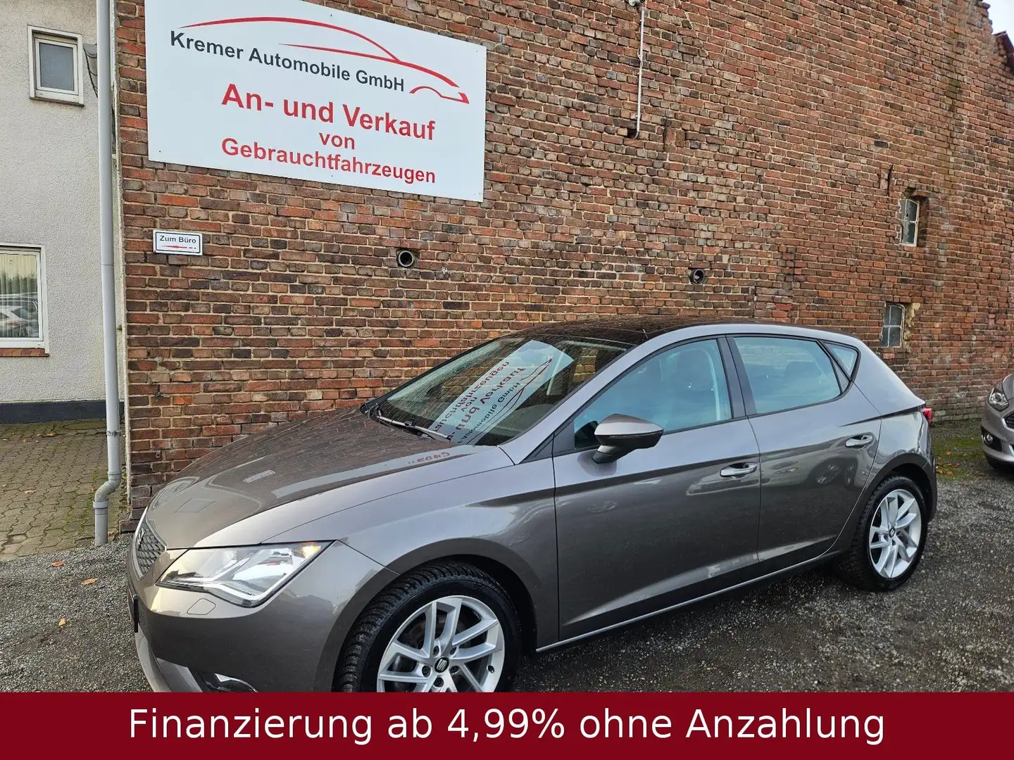 SEAT Leon 1.4 Style | Scheckheftgepflegt Grau - 1
