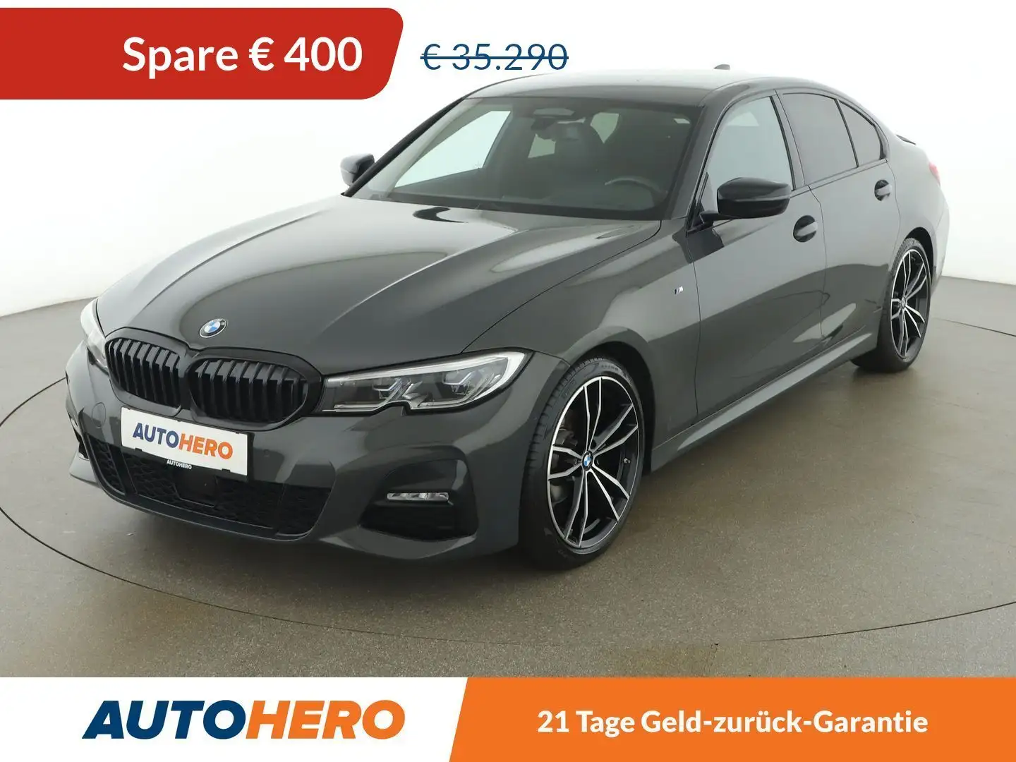 BMW 318 318d M Sport Šedá - 1