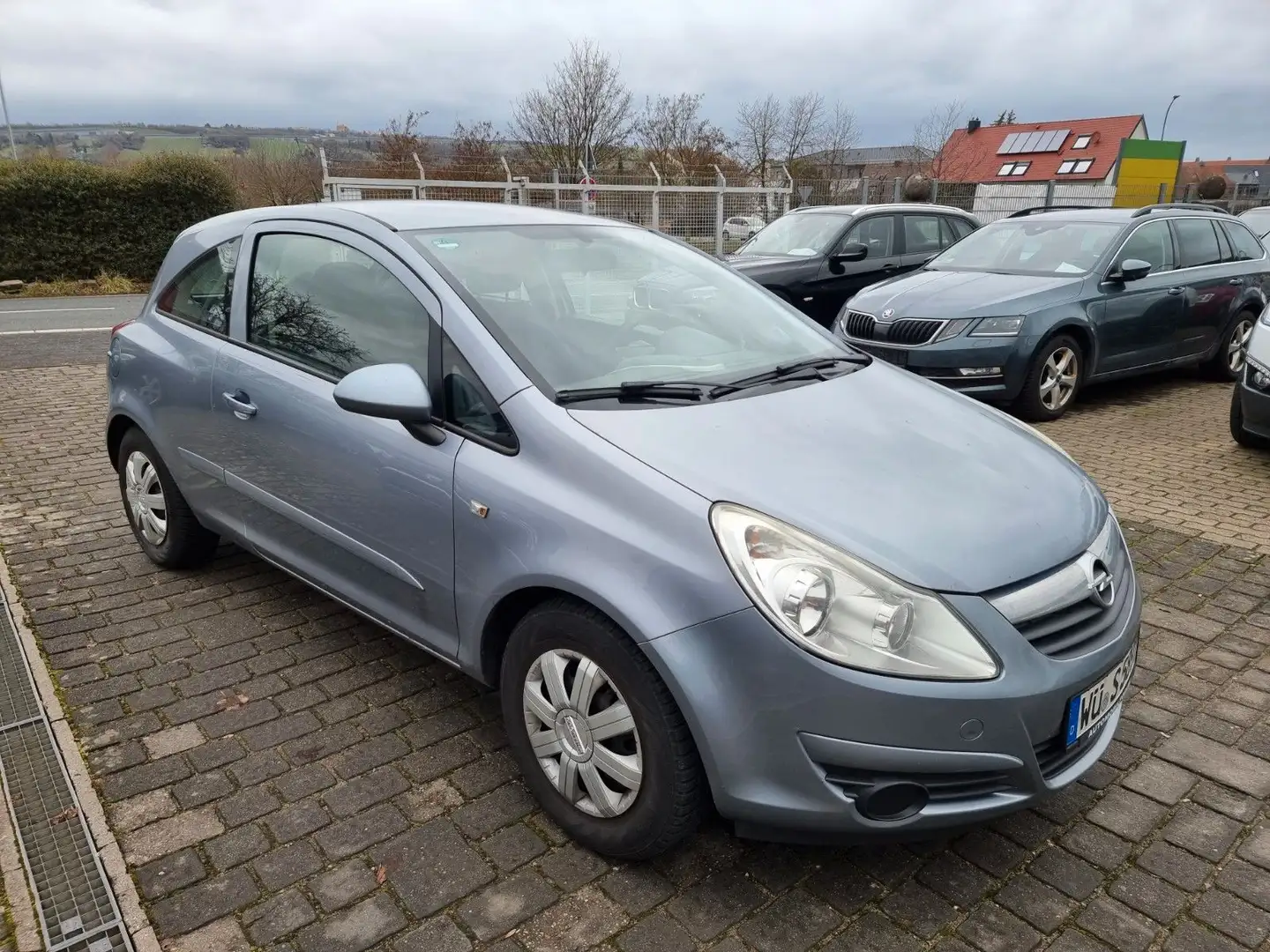 Opel Corsa D 1.0 Klima FunkZv El.Fh Servo Scheckheft Grau - 2