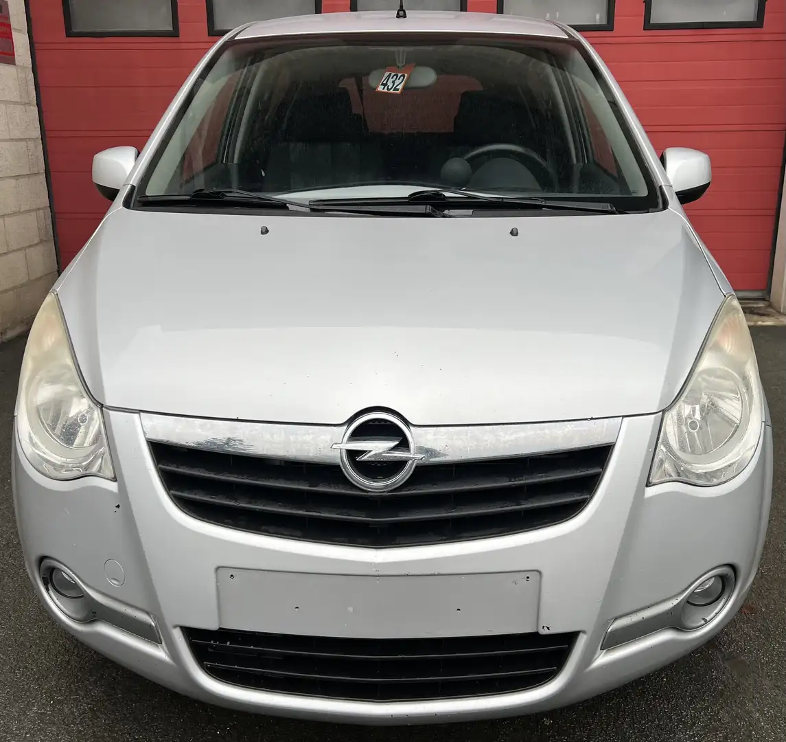 Opel Agila 1.2i ecoFLEX Start + CLIM Gris - 2