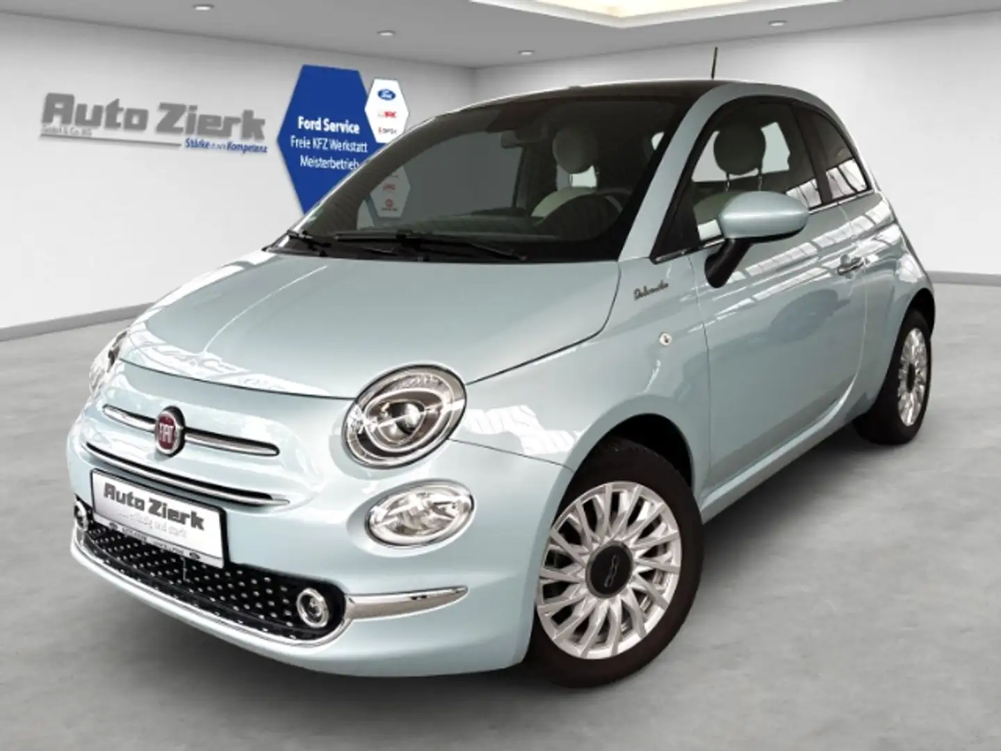 Fiat 500 Dolcevita 1.0 Mild Hybrid DAB PANO PDC Grün - 1