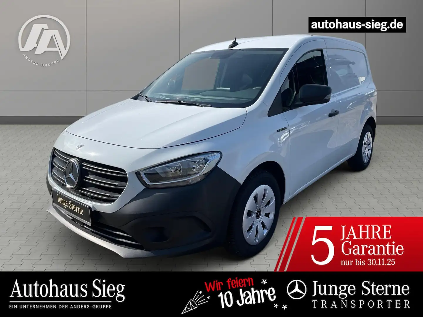 Mercedes-Benz Citan Kasten BASE Standard Klima*45kWh*22kW*EFH Bianco - 1