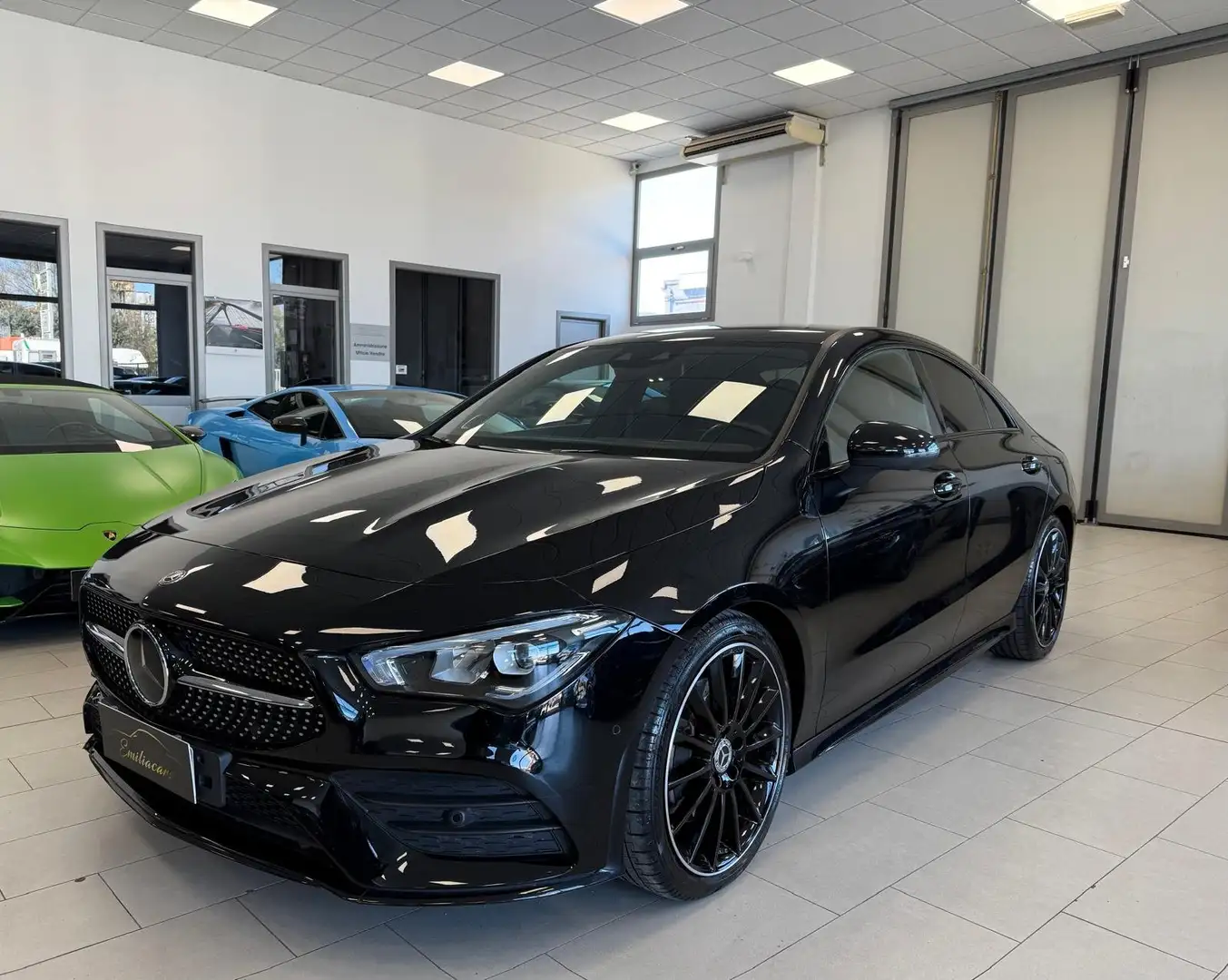 Mercedes-Benz CLA 220 Premium AMG coupe  4matic 2.0 190cv Negro - 2