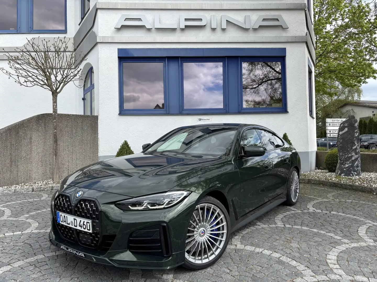Alpina D4 S Gran Coupé SWITCH-TRONIC Allrad Vert - 1
