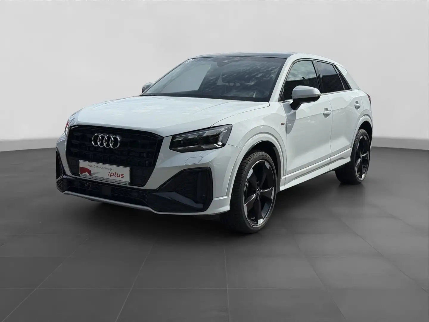 Audi Q2 35 TDI 2x S LINE LM19 PANO FEINNAPPA AHK Weiß - 2