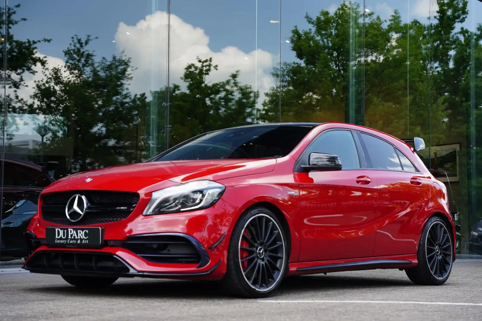 Mercedes-Benz A 45 AMG 4MATIC Panoramadak Performance Stoelen Rojo - 1