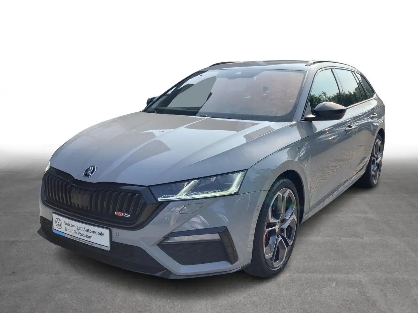 Skoda Octavia Combi 1.4 TSI iV RS DSG Navi LED PDC SHZ Grigio - 2