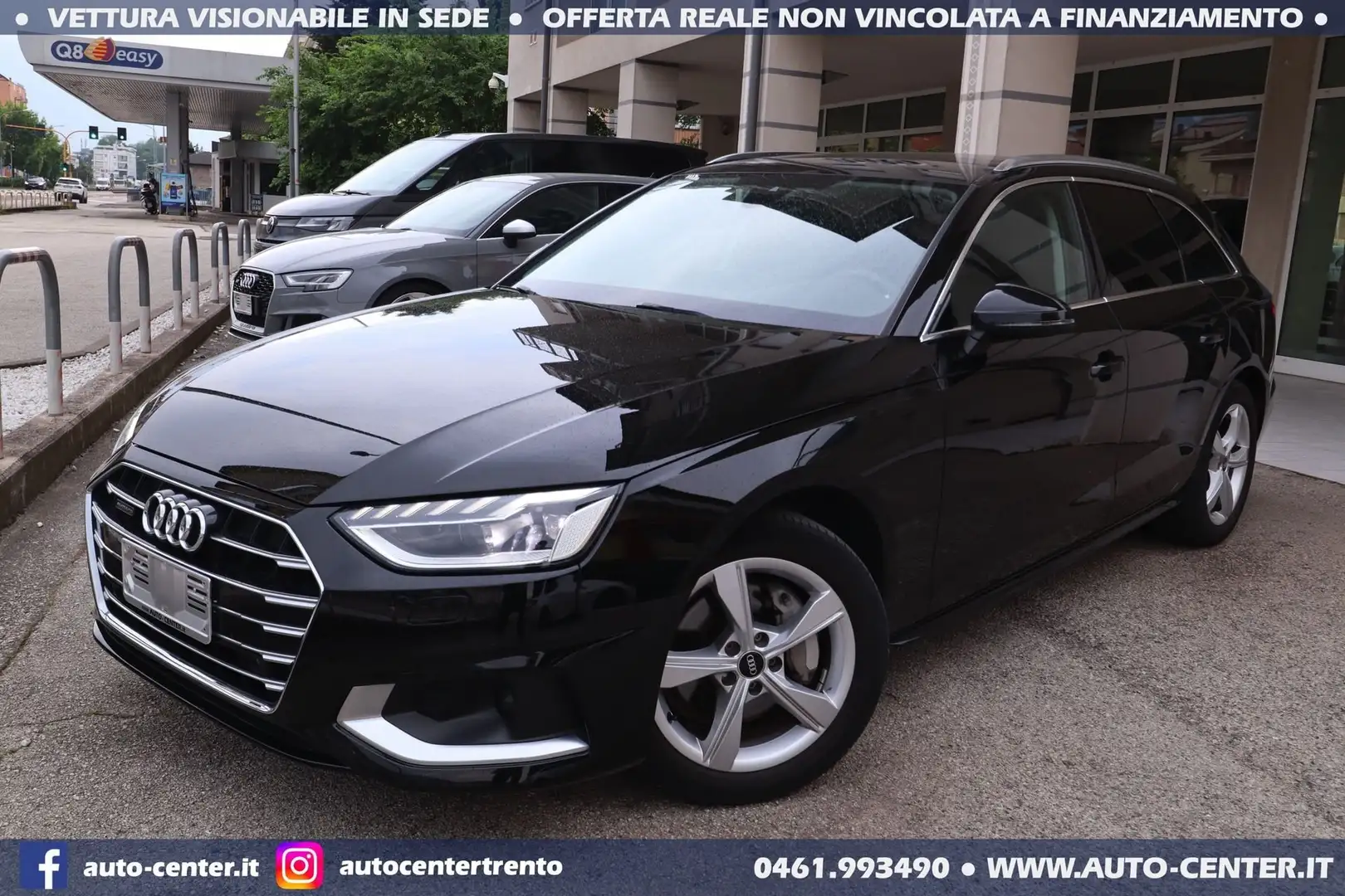 Audi A4 Avant 40 TDI quattro Stronic Advanced *GANCIO Nero - 2
