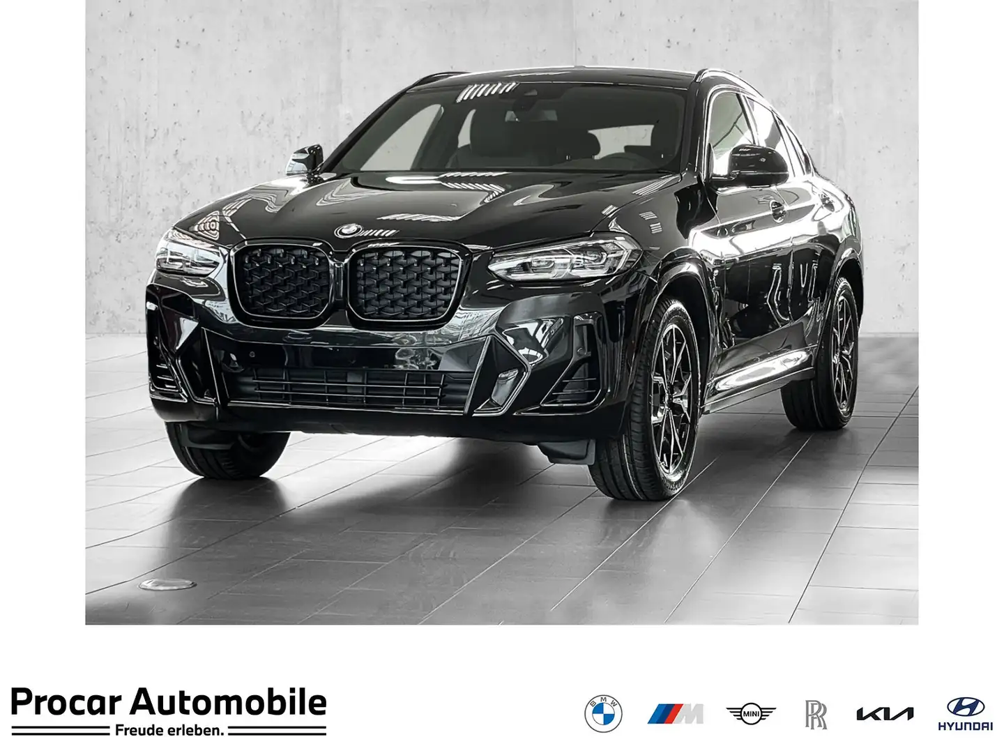 BMW X4 xDrive20d SPORTPAKET+HIFI+DAB+LED+WLAN+SHZ+UVM. Nero - 1