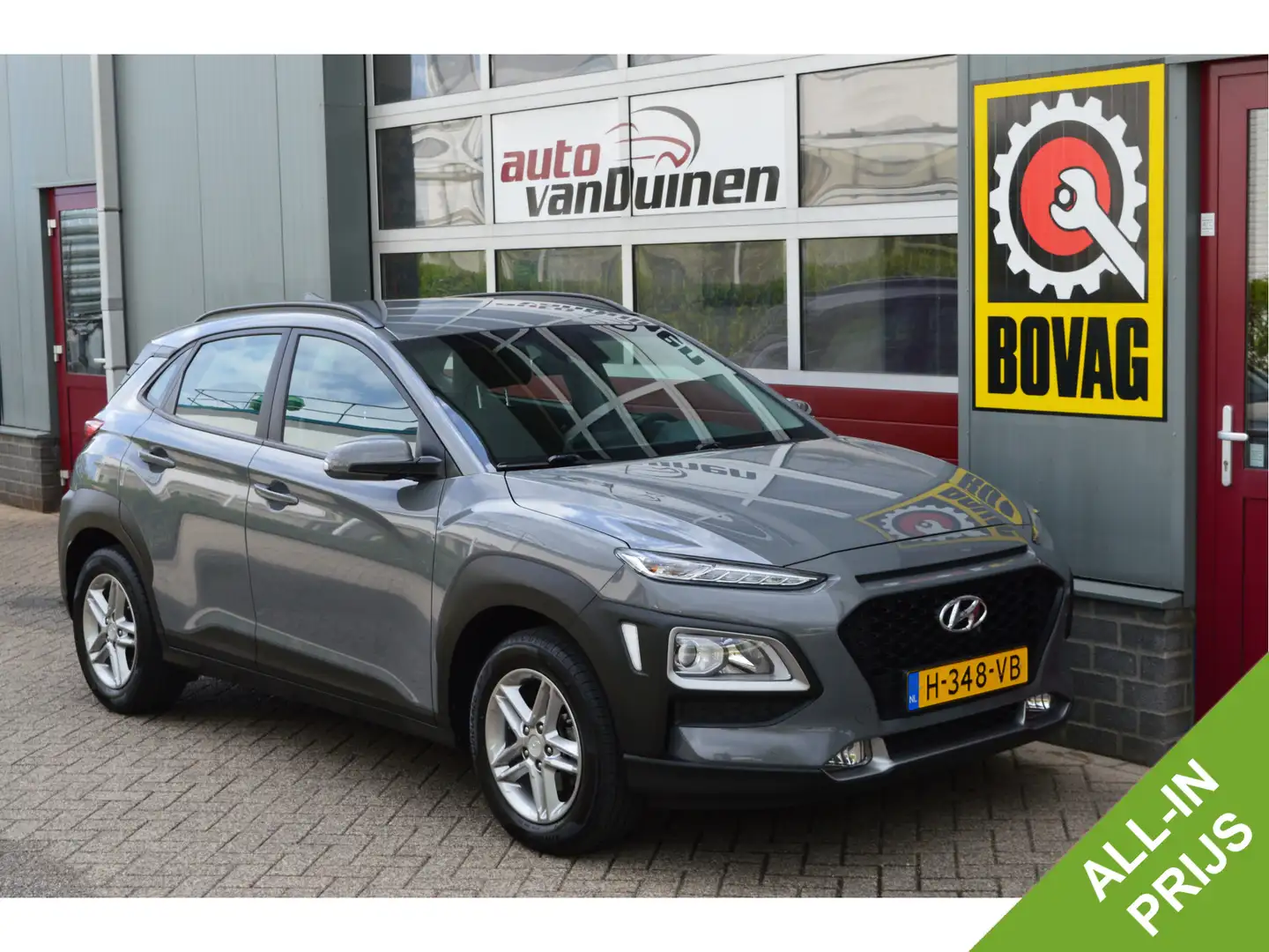 Hyundai KONA 1.0 T-GDI Comfort O.a: Camera, Carplay, DAB, Clima Gris - 1