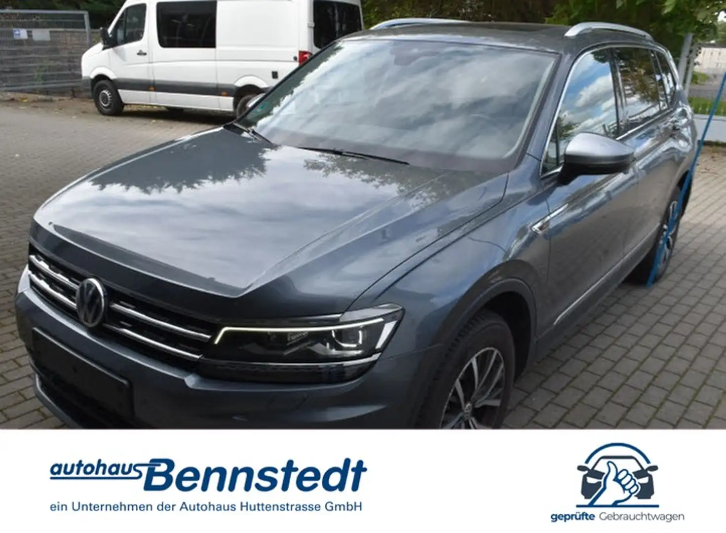 Volkswagen Tiguan Allspace 2.0 TDI 4M 7-Sitzer LED PANO eKLAPPE ACC Gris - 1
