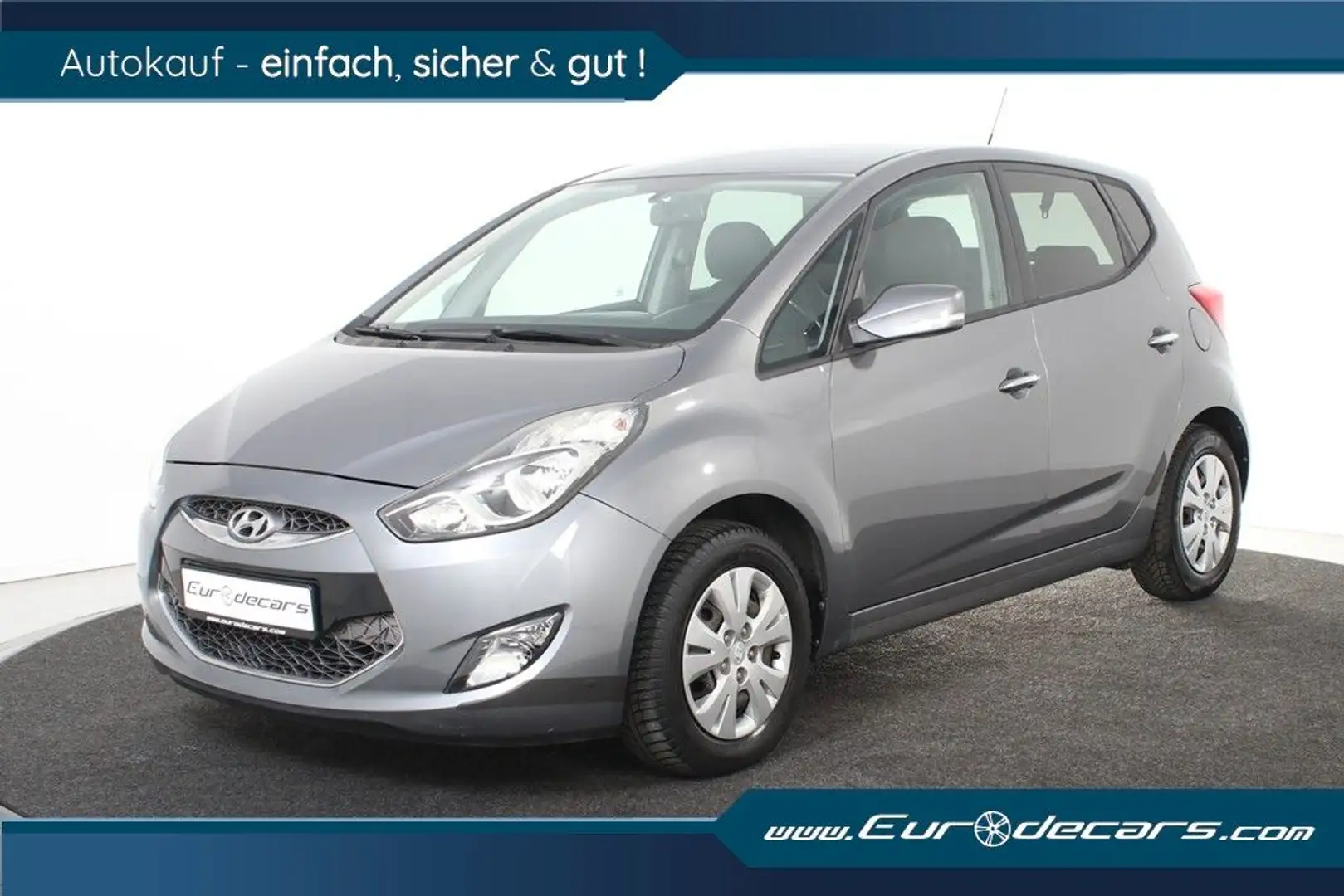 Hyundai iX20 1.4 *2.Hand*Klimaautomatik*SHZ*Leder* Grau - 1
