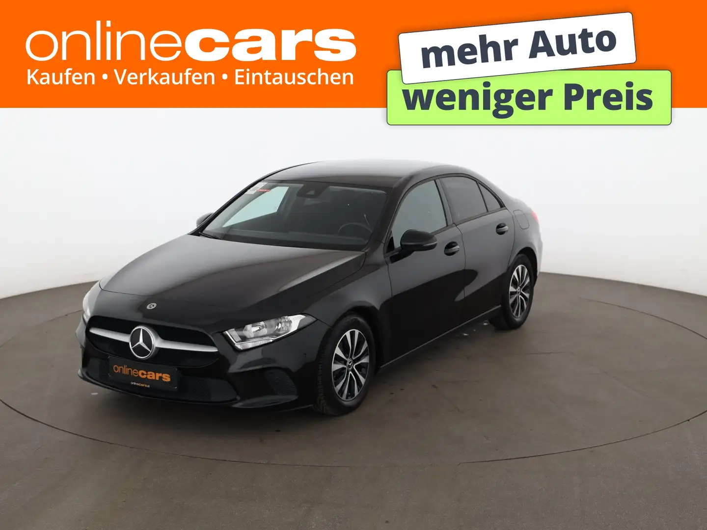 Mercedes-Benz A 180 d Aut NAVI R-CAM SITZHZG DIGITAL-TACHO TEMP Schwarz - 1