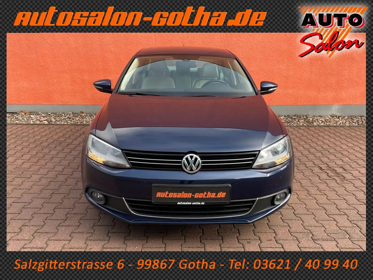 Volkswagen Jetta VI 2.0 TSI Highline Sport-Pkt 18"BBS LEDER Blau - 2