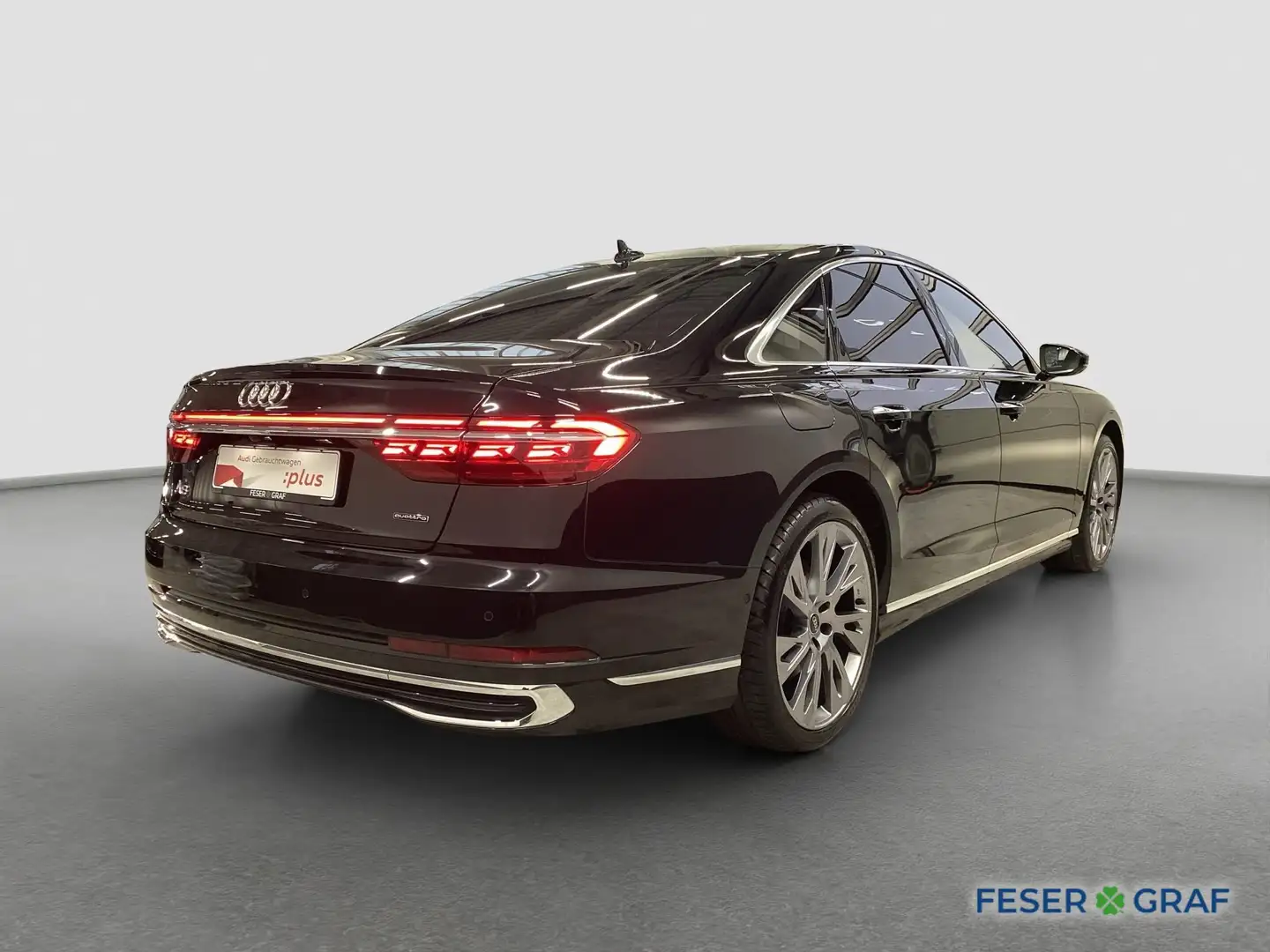 Audi A8 50 TDI S line AHK Pano B&O HUD Stdhz. AIR Schwarz - 2