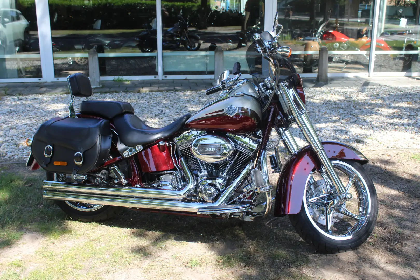 Harley-Davidson CVO Limited CVO Softail Convertible FLST-SE cvo Rood - 1