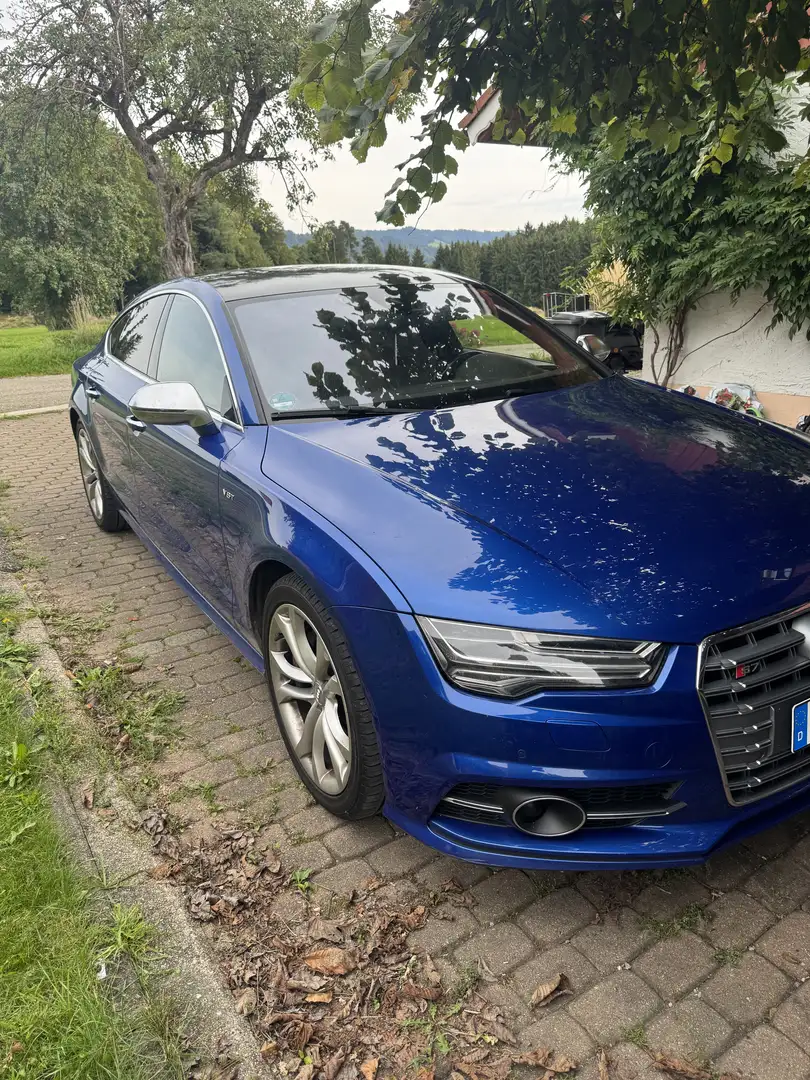 Audi S7 4.0 TFSI quattro Blau - 1