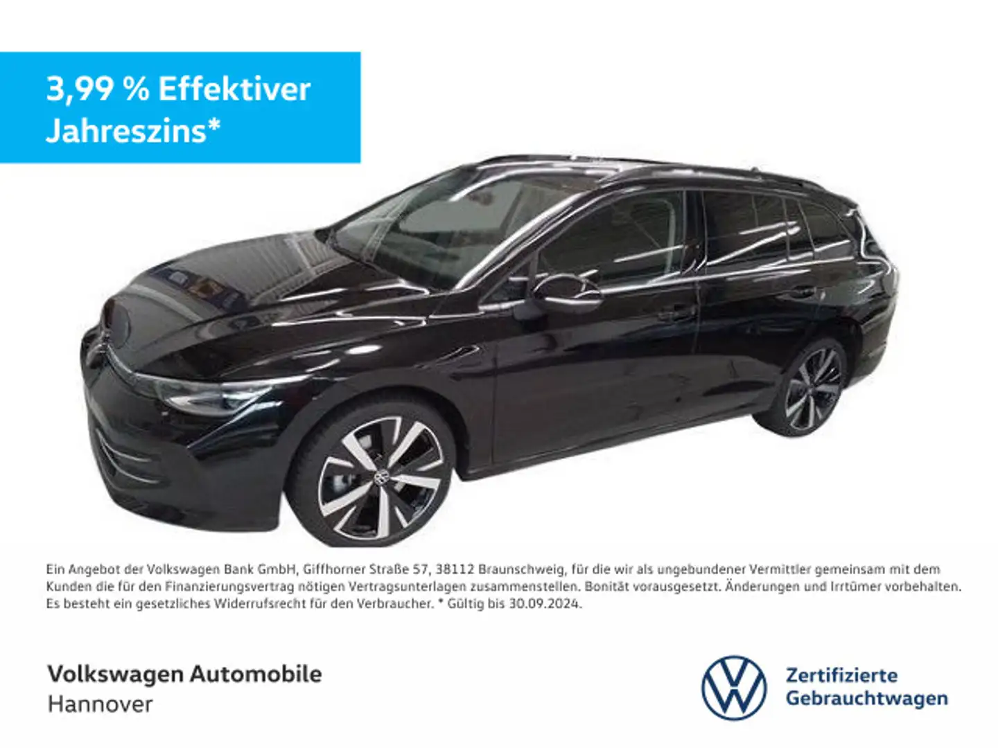 Volkswagen Golf Variant Golf VIII Variant 1.5 TSI DSG Style Navi AHK IQ. Schwarz - 1