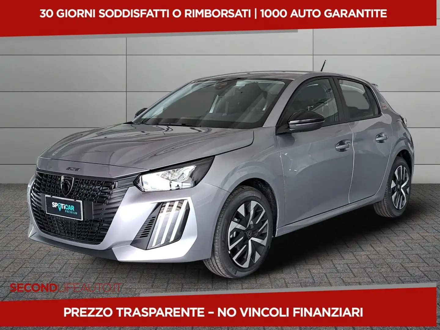 Peugeot 208 1.2 hybrid Style 110cv e-dcs 6 Grigio - 1