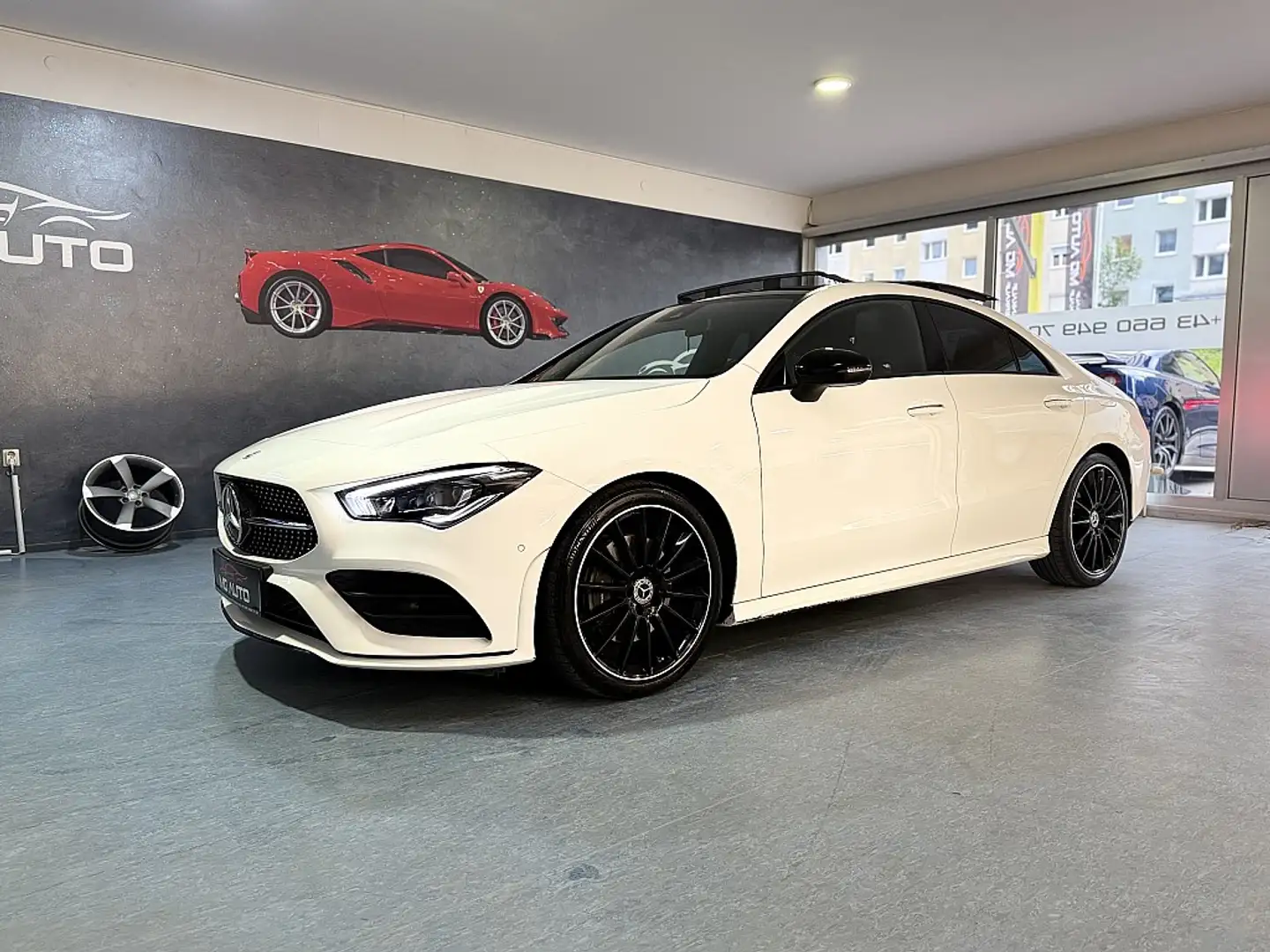 Mercedes-Benz CLA 220 ALLRAD  Aut. LIMOUSINE *AMG-LINE Blanc - 1