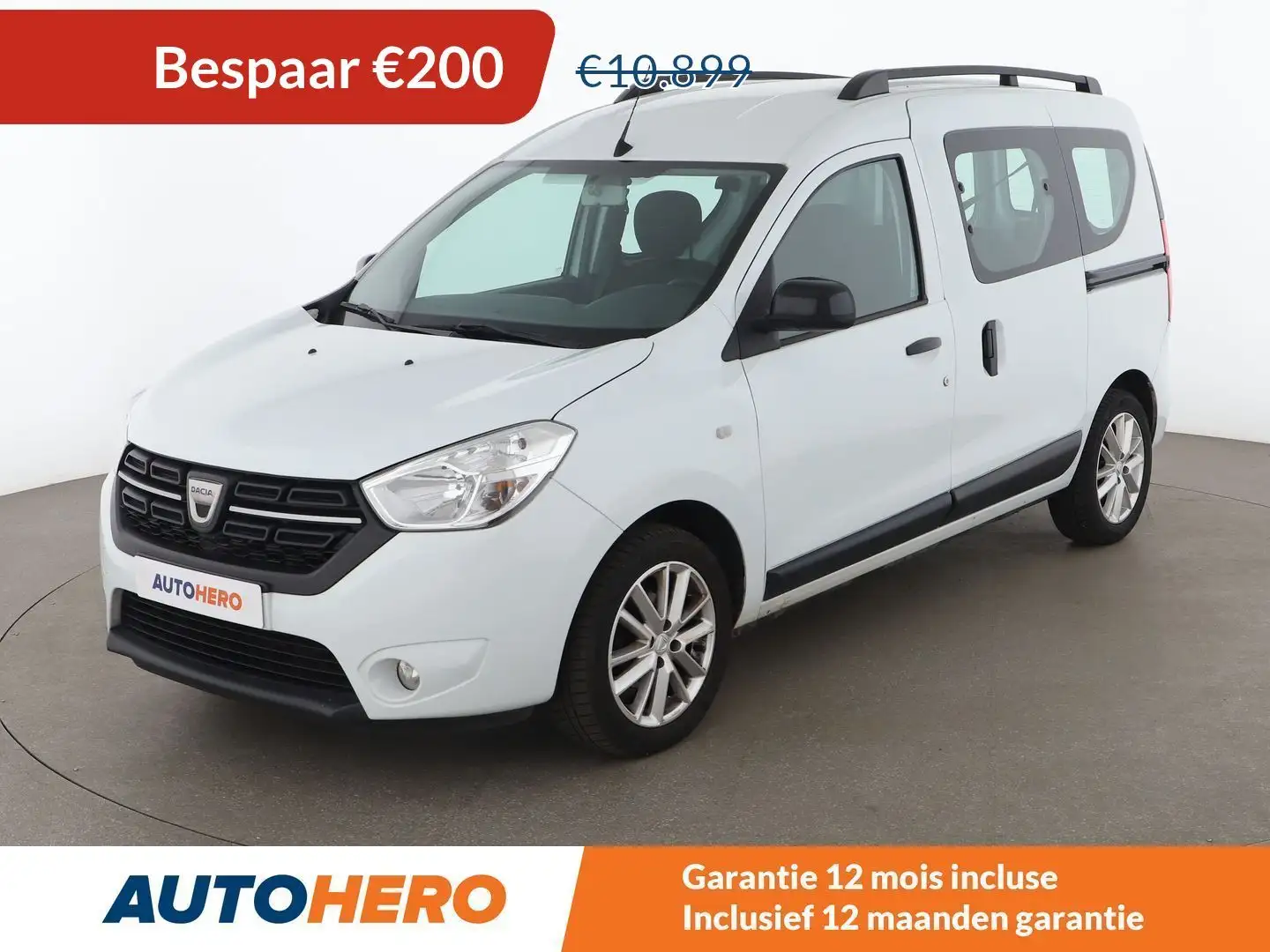 Dacia Dokker 1.5 Blue dCi Stepway Plus Білий - 1